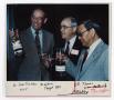 Photograph: [Photograph of Dr. Thomas Kim, Dr. Jesse Fletcher, and Dr. William Te…