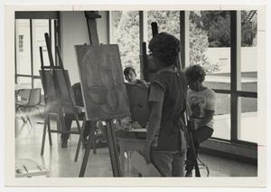 Primary view of object titled '[Photograph of Art Class]'.