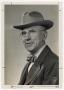 Photograph: [Photograph of J. M. Willson, Sr. in Hat]