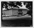 Photograph: [Photograph of Maedgen Administration Building from the Parking Lot]