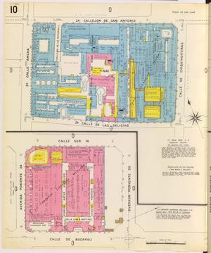Primary view of object titled 'Mexico City 1905 Sheet 10'.