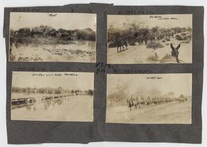 Primary view of object titled '[Scrapbook Page: Military Marches]'.