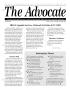 Thumbnail image of item number 1 in: 'The Advocate, Volume 7, Issue 4, October-December 2002'.