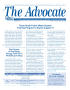 Thumbnail image of item number 1 in: 'The Advocate, Volume 15, Issue 2, April-June 2010'.