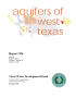 Report: Aquifers of West Texas