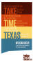 Pamphlet: Take Time Texas