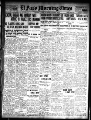 Primary view of object titled 'El Paso Morning Times (El Paso, Tex.), Vol. 32, Ed. 1 Thursday, January 30, 1913'.