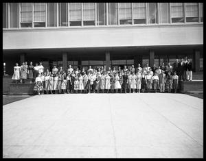 Primary view of object titled 'School Teachers at Abilene High School'.