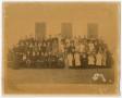 Photograph: [Photograph of School Students and Teacher]