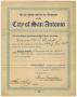 Legal Document: [Certificate of Promotion for P. Bishop]
