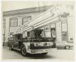 Photograph: [Fire Truck in Front of Central Station]