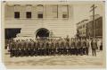Photograph: [Uniformed Men Standing at Attention]