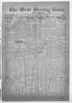 Primary view of object titled 'The West Weekly News and Times. (West, Tex.), Vol. 11, No. 32, Ed. 1 Friday, May 23, 1919'.