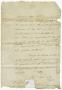 Primary view of [Letter from Jose Maria Viesca: October 29, 1828]