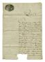 Thumbnail image of item number 1 in: '[Letter from Jose Maria Viesca to Lorenzo de Zavala, May 12, 1828]'.