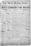 Primary view of The West Weekly News and Times. (West, Tex.), Vol. 34, No. 31, Ed. 1 Friday, June 1, 1923