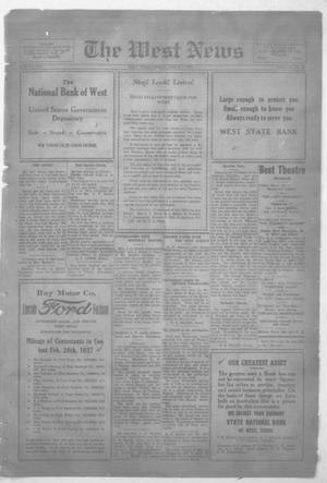 Primary view of object titled 'The West News (West, Tex.), Vol. 37, No. 39, Ed. 1 Friday, March 4, 1927'.
