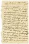 Thumbnail image of item number 1 in: '[Letter from Charlotte Mexia to Emily de Zavala, April 22, 1837]'.