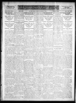Primary view of object titled 'El Paso Sunday Times (El Paso, Tex.), Vol. 26, Ed. 1 Sunday, December 23, 1906'.