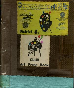 Primary view of object titled '[Art Forum Pressbook, 1949-1950]'.