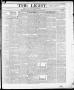 Thumbnail image of item number 1 in: 'The Light. (Vicksburg, Miss.), Vol. 9, No. 23, Ed. 1 Thursday, January 18, 1900'.