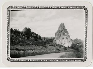 Primary view of object titled '[Photograph of Rock Formation]'.