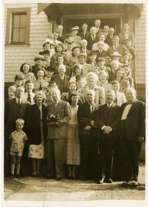 Primary view of object titled '[Photograph of Vancouver Congregation]'.