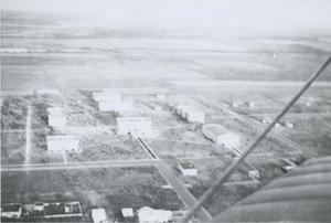 Primary view of object titled '[Aerial Photograph of Abilene Christian College Campus]'.