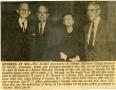 Primary view of [Newspaper Clipping: Honored at ACC]