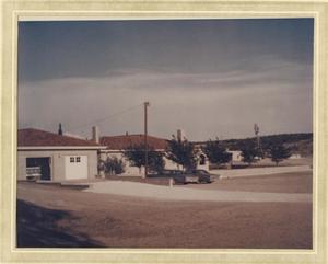 Primary view of object titled '[Photograph of Suburban Houses]'.
