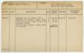 Primary view of [Client Card: Mrs. Allan L. Berman]