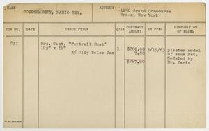 Primary view of object titled '[Client Card: Rev. Mariol Botoshansky]'.