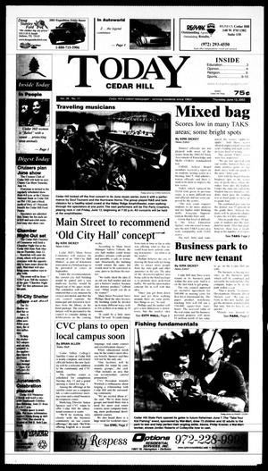 Primary view of object titled 'Today Cedar Hill (Duncanville, Tex.), Vol. 38, No. 11, Ed. 1 Thursday, June 12, 2003'.