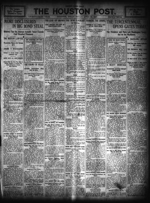 Primary view of object titled 'The Houston Post. (Houston, Tex.), Vol. 23, Ed. 1 Friday, April 26, 1907'.