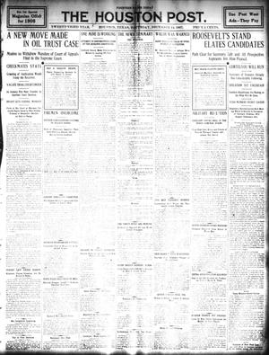 Primary view of object titled 'The Houston Post. (Houston, Tex.), Vol. 23, Ed. 1 Saturday, December 14, 1907'.