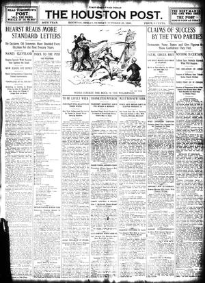 Primary view of object titled 'The Houston Post. (Houston, Tex.), Vol. 24, Ed. 1 Sunday, October 25, 1908'.