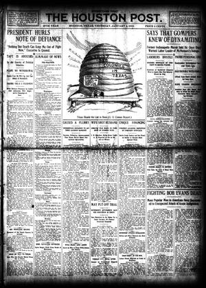 Primary view of object titled 'The Houston Post. (Houston, Tex.), Vol. 27, Ed. 1 Thursday, January 4, 1912'.