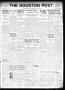 Primary view of The Houston Post. (Houston, Tex.), Vol. 39, No. 111, Ed. 1 Tuesday, July 24, 1923