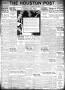 Newspaper: The Houston Post. (Houston, Tex.), Vol. 39, No. 239, Ed. 1 Thursday, …