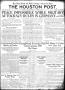 Thumbnail image of item number 1 in: 'The Houston Post. (Houston, Tex.), Vol. 34, No. 194, Ed. 1 Tuesday, October 15, 1918'.