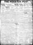 Thumbnail image of item number 1 in: 'The Houston Post. (Houston, Tex.), Vol. 37, No. 93, Ed. 1 Wednesday, July 6, 1921'.