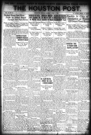 Primary view of object titled 'The Houston Post. (Houston, Tex.), Vol. 37, No. 62, Ed. 1 Sunday, June 5, 1921'.