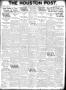 Newspaper: The Houston Post. (Houston, Tex.), Vol. 37, No. 338, Ed. 1 Wednesday,…