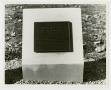 Primary view of [Photograph of 152nd Armored Signal Company Memorial Stone]