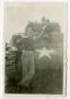 Photograph: [Photograph of Les Johnson and Tank]