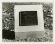 Primary view of [Photograph of 17th Armored Infantry Battalion Memorial Stone]
