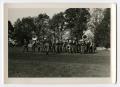Thumbnail image of item number 1 in: '[Photograph of 12th Armored Division Band Marching]'.