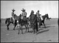 Photograph: [Mounted Mexican Refugees]