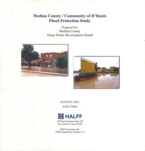 Primary view of object titled 'Medina County / Community of D'Hanis Flood Protection Study'.