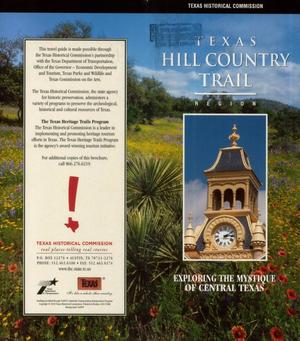Primary view of object titled 'Texas Hill Country Trail Region: Exploring the Mystique of Central Texas'.